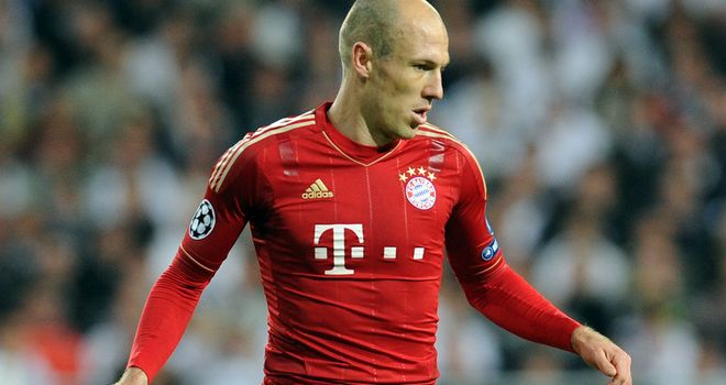 Arjen Robben: Has warned his former team-mates they're in for a long night