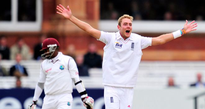 Stuart Broad: Has taken 11 wickets in the match