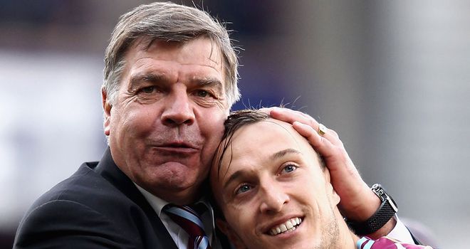 Sam Allardyce: Believes the Championship play-off final is bigger than the Champions League final