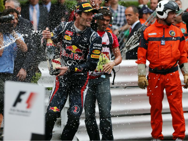 Mark Webber winner in Monaco
