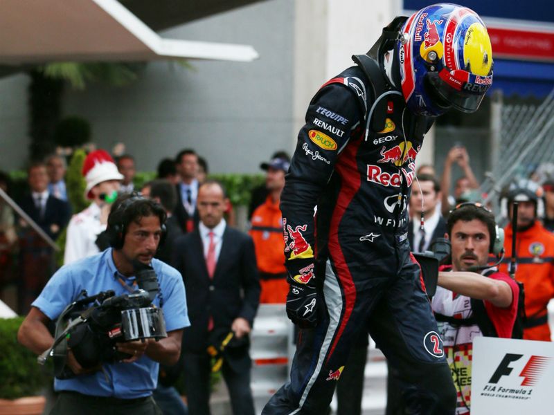 Mark Webber winner in Monaco