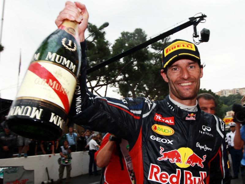 Mark Webber winner in Monaco