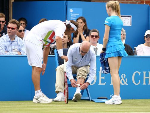 David Nalbandian lost his cool&nbsp;