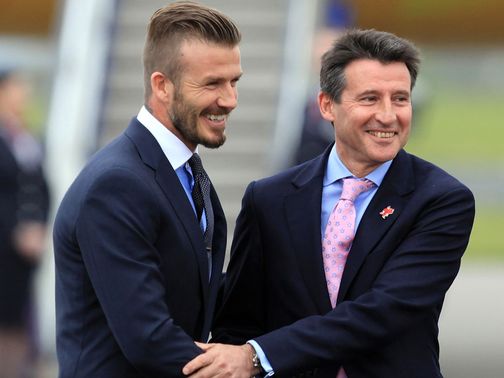 David Beckham: Dual roles at London 2012