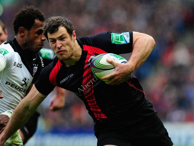 Visser: Grabbed a try for Edinburgh