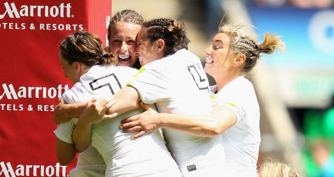 England opened up with four wins in Amsterdam
