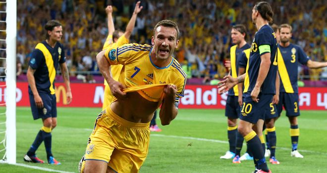 Andriy Shevchenko: Will have the fond memories of a fairytale night against Sweden in Kiev