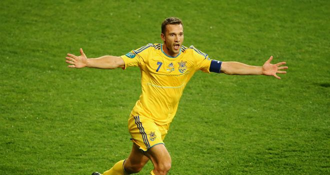 Andriy Shevchenko: Ready for a difficult game against England on Tuesday