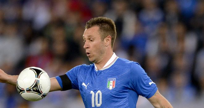 Antonio Cassano: Italy's lucky charm?