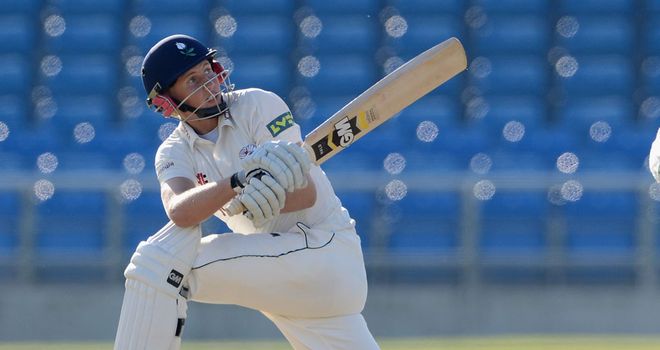 Joe Root: Top-scored for Yorkshire on day four