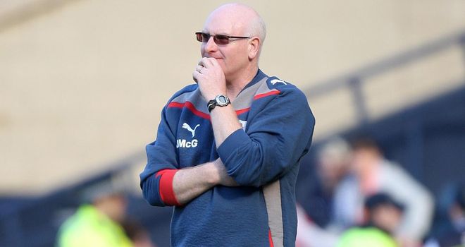 John McGlynn: Has been appointed manager at Hearts