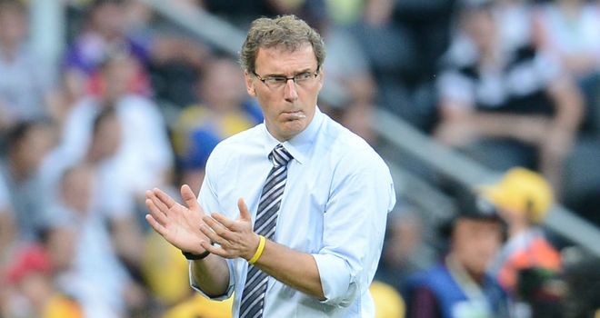 Laurent Blanc: Thought the share of the points with England was a fair result