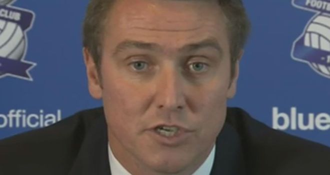 Lee Clark: The Birmingham boss is not expecting any of his players to leave this summer