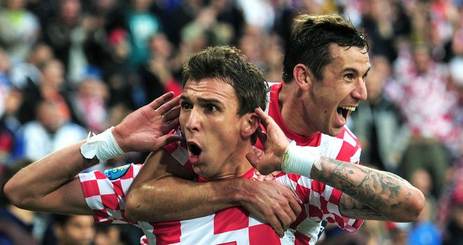 Mario Mandzukic: Caught the eye with his displays at Euro 2012