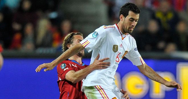 Sergio Busquets: Spain midfielder bemoaned poor Gdansk pitch