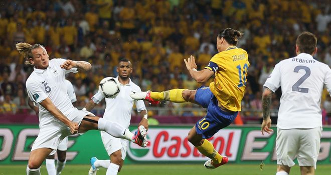 Zlatan Ibrahimovic: Opened the scoring with a spectacular strike