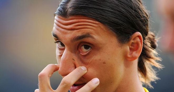 Zlatan Ibrahimovic: Insists he is happy at Milan and does not want to move to PSG