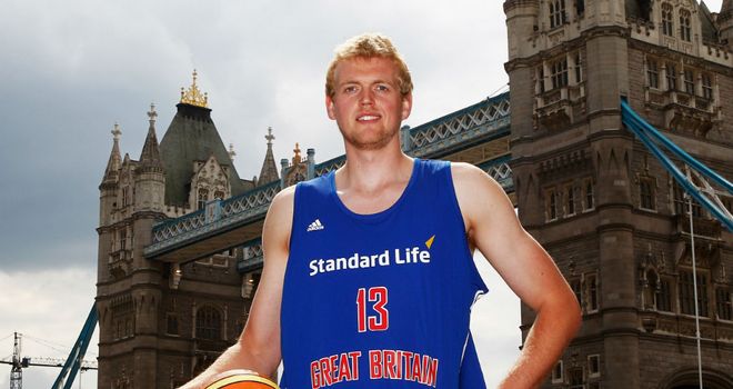 Dan Clark: one of three Great Britain players to hit double figures in Houston