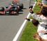 Hamilton's victory celebrations