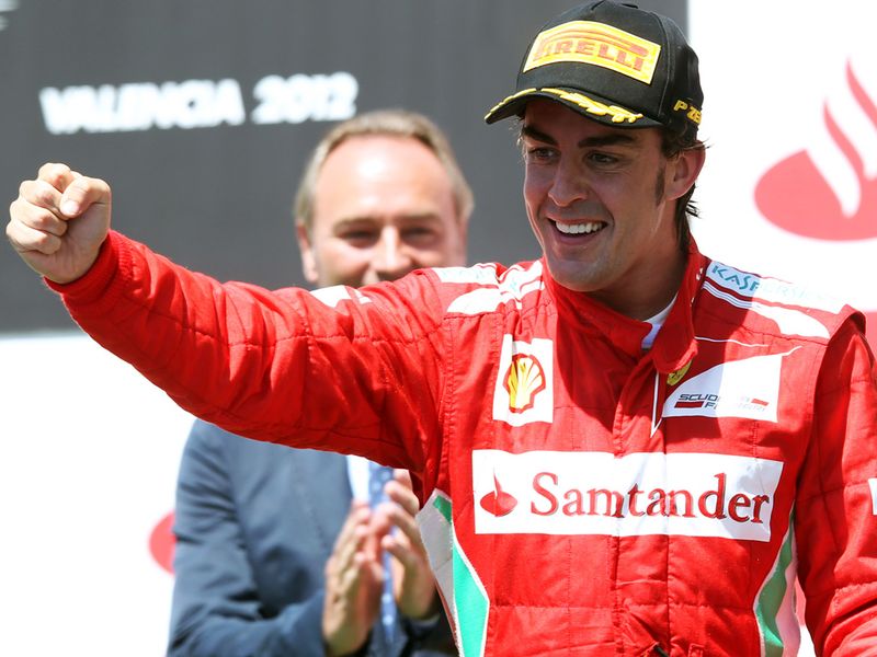 Alonso the winner in Valencia