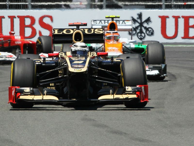 Kimi Raikkonen on the podium again