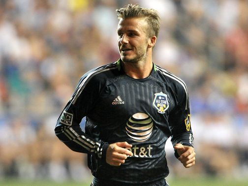 Beckham: Denied he is planning a move to Australia