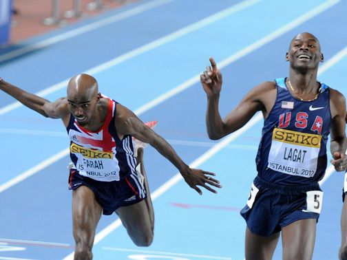 Lagat: Hoping to get the better of Farah