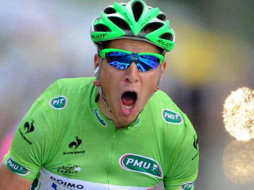 Peter Sagan claimed the glory with another stage win