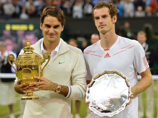 Federer beat Murray at Wimbledon last year&nbsp;