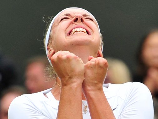 Sabine Lisicki: Defeated Sharapova