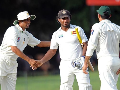 The second Test in Colombo was drawn