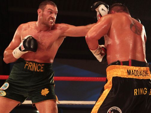 Tyson Fury: Set for US debut in April