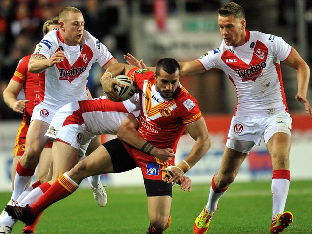 Vincent Duport: Two tries for Catalan Dragons