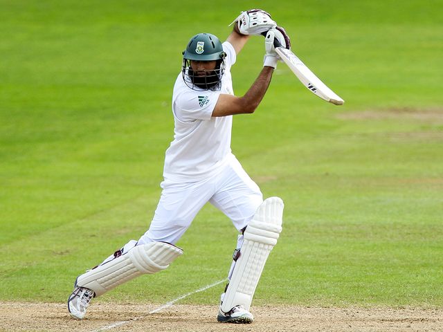 Hashim Amla: Top scored at Taunton
