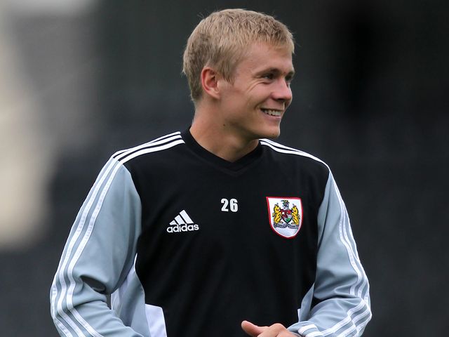 Lennox: Former Bristol City man on target