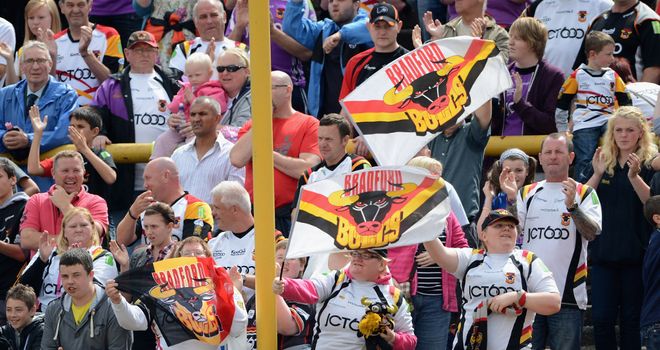 Bradford fans: anxious times