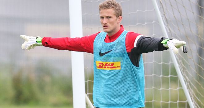 Anders Lindegaard: Wants to be Manchester United's No.1 goalkeeper