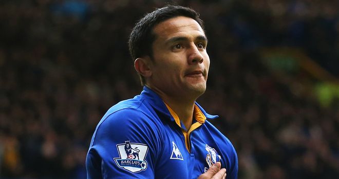 Tim Cahill: The New York Red Bulls man played almost 300 games for Everton since his £1.5m move from Millwall