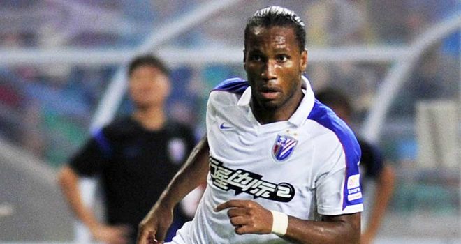 Didier Drogba: Joined Shenhua earlier this summer