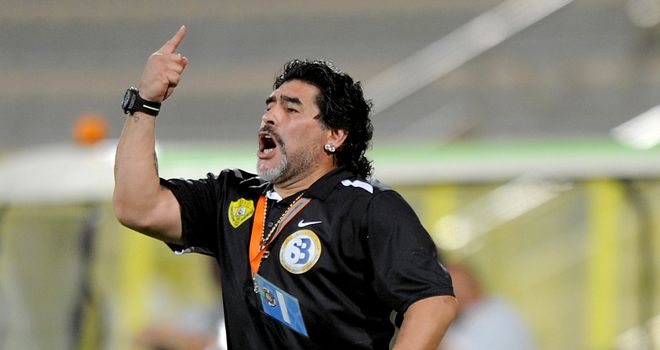 Diego Maradona: Montpellier chairman Louis Nicollin open to talks