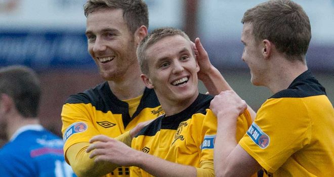 Rory Boulding: Will be keen to impress Hearts during a week-long trial with the SPL club