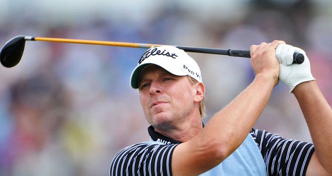 Steve Stricker: the defending champ tees off at 1255 local, 2255 UK