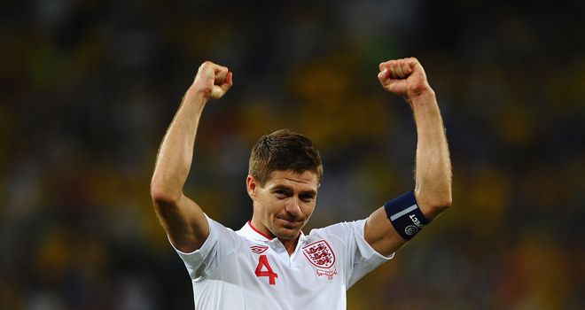 Steven Gerrard: Deserves his moment on Wednesday evening against Sweden