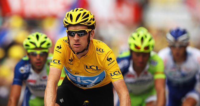 Bradley Wiggins: Helped neutralise the peloton after tacks were thrown on the road
