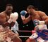 David Haye (right): on top throughout the five rounds
