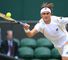 David Ferrer: managed four breaks of serve to remain on course for a repeat of his 2007 triumph