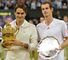 Denied again: Roger Federer and Andy Murray after the Wimbledon final