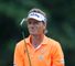 Bernhard Langer stares down another accurate iron shot