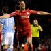 Carroll's first goal in a red shirt was a spectacular long-range strike. The second was a towering header.