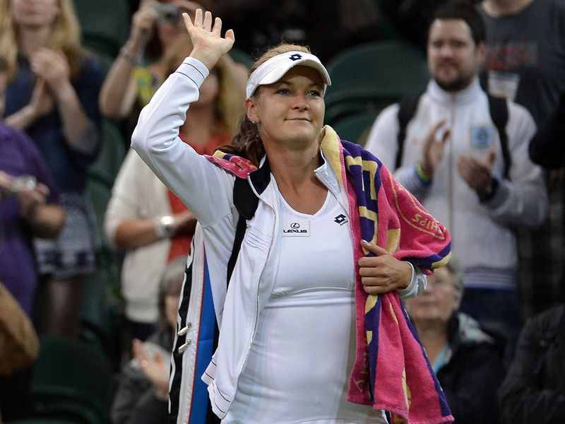Radwanska and Kirilenko returned on centre court and it was the number three seed who went through.